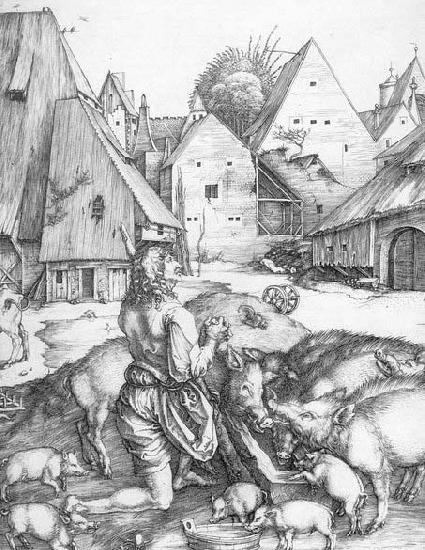 Albrecht Durer The Prodigal Son